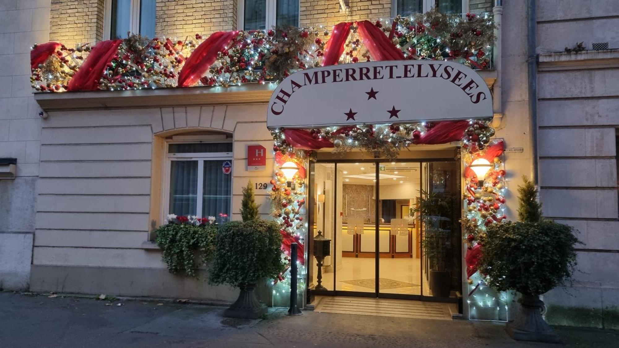 Hotel Champerret Elysees Paris Exterior foto