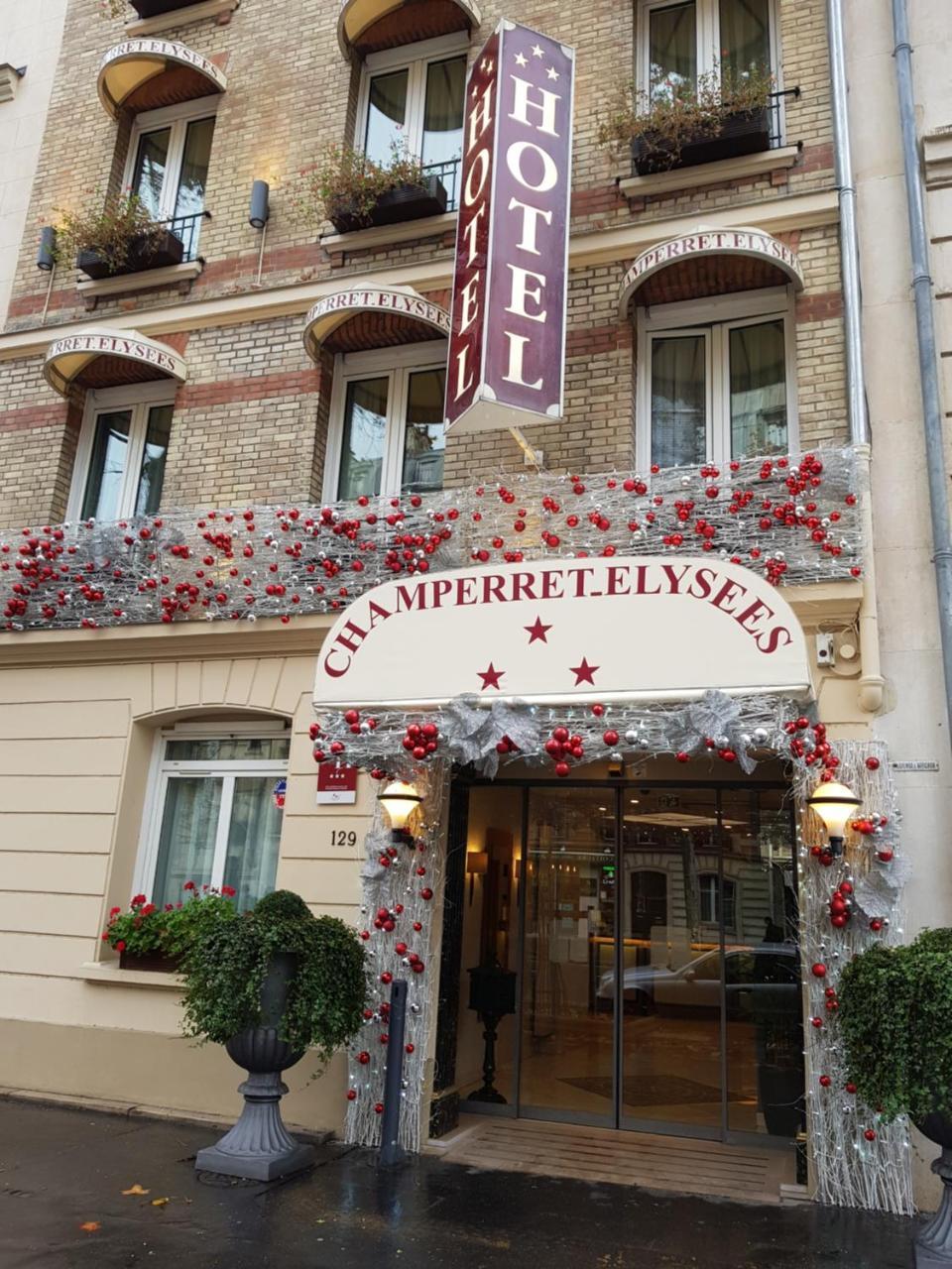 Hotel Champerret Elysees Paris Exterior foto