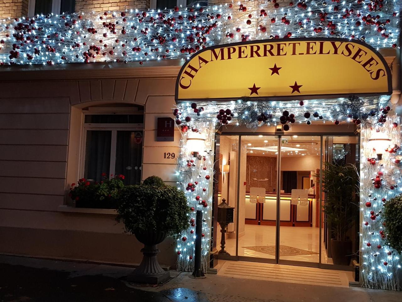 Hotel Champerret Elysees Paris Exterior foto