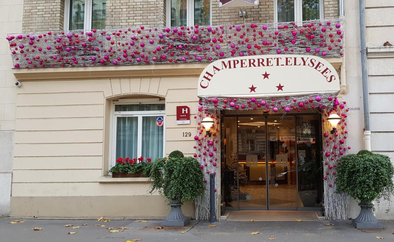 Hotel Champerret Elysees Paris Exterior foto